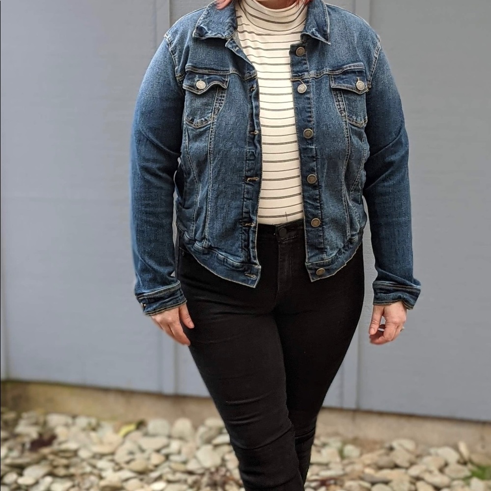 Torrid Denim Jean Jacket Size 1 14/16 1X Blue